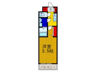 Ｍ´ｓ１３新之栄の物件間取画像